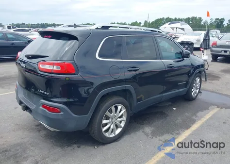 2015 Jeep Cherokee Limited z USA, uszkodzony, nr VIN 1C4PJLDS3FW657308